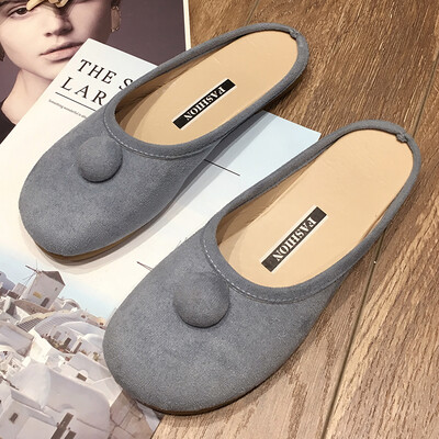 Retro flat slippers for women in spring&summer Joker soft bottom Baotou grandma shoes solid color wear mueller shoes
Retro flat slippers for women in spring&summer Joker soft bottom Baotou grandma shoes solid color wear mueller shoes