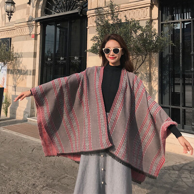 2018 new autumn&winter imitation cashmere scarf female new retro split dual-use large shawl long warm
2018 new autumn&winter imitation cashmere scarf female new retro split dual-use large shawl long warm