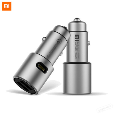Original Xiaomi Mijia Car Charger QC30 X2 Full Metal Dual USB Mi Smart Quick Charge MAX 36W Fast Charge
Original Xiaomi Mijia Car Charger QC30 X2 Full Metal Dual USB Mi Smart Quick Charge MAX 36W Fast Charge