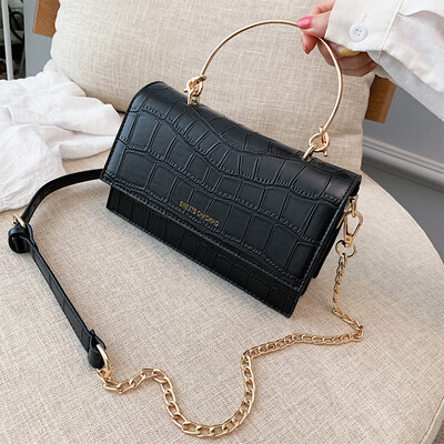 Chic texture crocodile pattern bag female 2019 new wave Korean version of the wild single shoulder slung fashion portable chain bag
Chic texture crocodile pattern bag female 2019 new wave Korean version of the wild single shoulder slung fashion portable chain bag