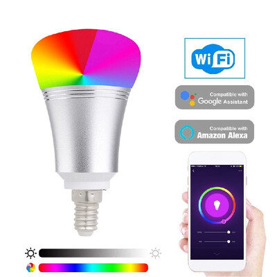 2102 Smart WIFI LED Bulb WIFI Light RGB Multicolor LED Bulb 9W E2627 Dimmable Light Phone Remote Control Compatible with Alexa Go
2102 Smart WIFI LED Bulb WIFI Light RGB Multicolor LED Bulb 9W E2627 Dimmable Light Phone Remote Control Compatible with Alexa Go