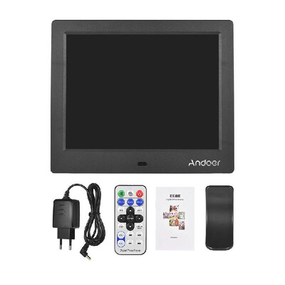 Andoer C805 8 Inches Compact LED Digital Photo Frame Desktop Album 1024 768 43 Supports Music Video Clock Calendar Functions
Andoer C805 8 Inches Compact LED Digital Photo Frame Desktop Album 1024 768 43 Supports Music Video Clock Calendar Functions