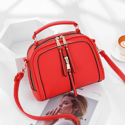 The fashion of the new womens fashion is simple Korean version of the one-shoulder bag ins
The fashion of the new womens fashion is simple Korean version of the one-shoulder bag ins