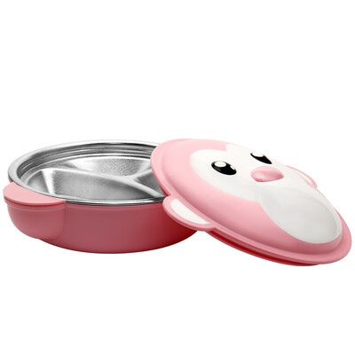 Taifu high childrens tableware water injection insulation bowl stainless steel baby separation plate 300ML pink
Taifu high childrens tableware water injection insulation bowl stainless steel baby separation plate 300ML pink