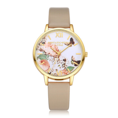LVPAI Luxury Leather Women Dress Watches Wristwatch Fashion Flower Butterfly Ladies Bracelet Female Round Clock Quartz Watch 533
LVPAI Luxury Leather Women Dress Watches Wristwatch Fashion Flower Butterfly Ladies Bracelet Female Round Clock Quartz Watch 533