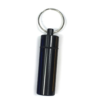 2 Pcs Portable Waterproof Pill Box Aluminum Case Bottle Cache Drug Holder Container Medicine Box With Keychain
2 Pcs Portable Waterproof Pill Box Aluminum Case Bottle Cache Drug Holder Container Medicine Box With Keychain