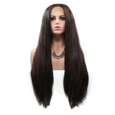 Amazing Star Lace Frontal Wigs Straight Hair 13x3 Hand Tied Fiber Middle Part Lace Frontal Synthetic Hair For Fashion Women
Amazing Star Lace Frontal Wigs Straight Hair 13x3 Hand Tied Fiber Middle Part Lace Frontal Synthetic Hair For Fashion Women
