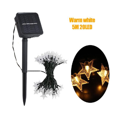 5M164Ft 20LEDs Solar Powered Energy Fairy String Light Lawn Lamp with 8 Different Lighting Modes Effects Flexible Twistable Bend
5M164Ft 20LEDs Solar Powered Energy Fairy String Light Lawn Lamp with 8 Different Lighting Modes Effects Flexible Twistable Bend