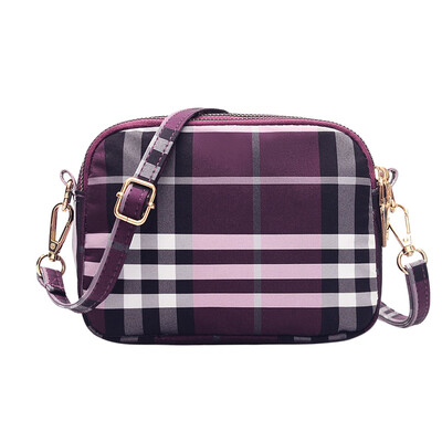 Single-shoulder mini-bag moire-bag British lattice retro-wrapped multi-compartment nylon bag
Single-shoulder mini-bag moire-bag British lattice retro-wrapped multi-compartment nylon bag