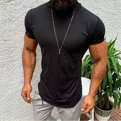 Mens Casual Short Sleeve Shirts Muscle Solid Slim Fit Tee Tops Blouse T-Shirt
Mens Casual Short Sleeve Shirts Muscle Solid Slim Fit Tee Tops Blouse T-Shirt