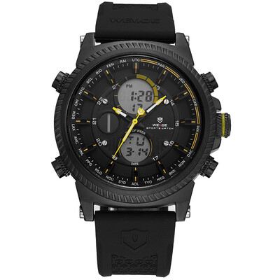 WEIDE WH6403 Quartz Digital Electronic Watch Dual Time Month Date Week Second Minute Hour Display 3ATM Waterproof Timer Business
WEIDE WH6403 Quartz Digital Electronic Watch Dual Time Month Date Week Second Minute Hour Display 3ATM Waterproof Timer Business