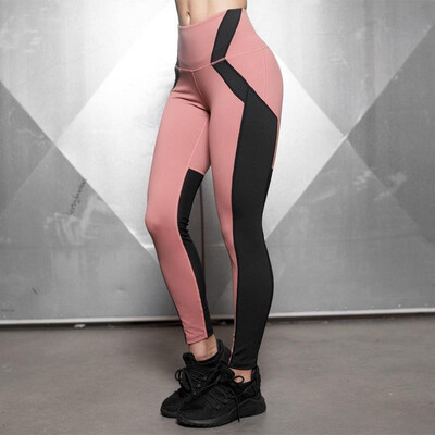 2019 cross-border sports yoga stitching contrast color side phone pocket mesh hips leggings female leggings NS-6026
2019 cross-border sports yoga stitching contrast color side phone pocket mesh hips leggings female leggings NS-6026