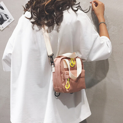 Net red texture small bag female 2019 new fashion wild shoulder Messenger bag Korean version of Harajuku multi-purpose backpack
Net red texture small bag female 2019 new fashion wild shoulder Messenger bag Korean version of Harajuku multi-purpose backpack