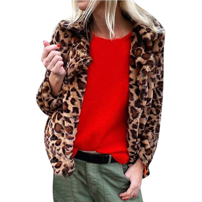 Toponeto Women Winter Leopard Printed Faux Fur Long Sleeve Cardigan Jacket Outwear Coat
Toponeto Women Winter Leopard Printed Faux Fur Long Sleeve Cardigan Jacket Outwear Coat