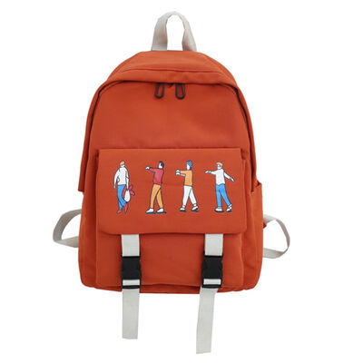 Trendy schoolbag female college students double shoulder bag Korean version of high school brief ins campus style small fresh back
Trendy schoolbag female college students double shoulder bag Korean version of high school brief ins campus style small fresh back