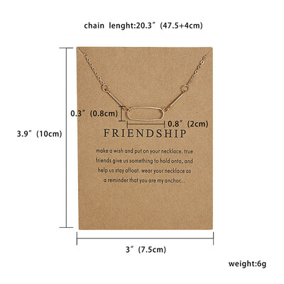 New Friendship Bones Oval Alloy Clavicle Fish Bone Pendant Short Necklace Fashion Vintage Necklace Pendant Charm Women Gift
New Friendship Bones Oval Alloy Clavicle Fish Bone Pendant Short Necklace Fashion Vintage Necklace Pendant Charm Women Gift