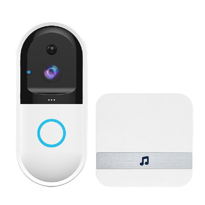 WiFi Video DoorBell Wireless Home Security Camera HD 720P Visual Real-time Intercom Video Bell with 166 Degree Lens PIR Motion De
WiFi Video DoorBell Wireless Home Security Camera HD 720P Visual Real-time Intercom Video Bell with 166 Degree Lens PIR Motion De
