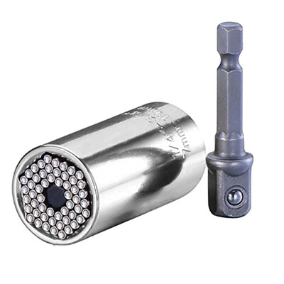 〖Follure〗2Pcs Set Universal Socket Ratchet Wrench Sleeve Power Drill Adapter Repair Tool
〖Follure〗2Pcs Set Universal Socket Ratchet Wrench Sleeve Power Drill Adapter Repair Tool