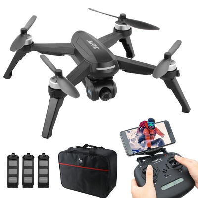JJRC X5 EPIK RC Drone with Camera 2K 5G WIFI FPV GPS Quadcopter Follow Me Headless Mode Trajectory Flight with 3 Battery a Bag
JJRC X5 EPIK RC Drone with Camera 2K 5G WIFI FPV GPS Quadcopter Follow Me Headless Mode Trajectory Flight with 3 Battery a Bag