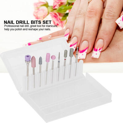 Greensen 9Pcs Emery Nail Drill Bits Set Polishing Tools Grinding Head for Manicure Drills Machine
Greensen 9Pcs Emery Nail Drill Bits Set Polishing Tools Grinding Head for Manicure Drills Machine