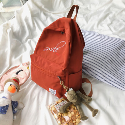 Schoolbag female Korean version of high school students in junior high school ins style department simple Mori department shoulder
Schoolbag female Korean version of high school students in junior high school ins style department simple Mori department shoulder