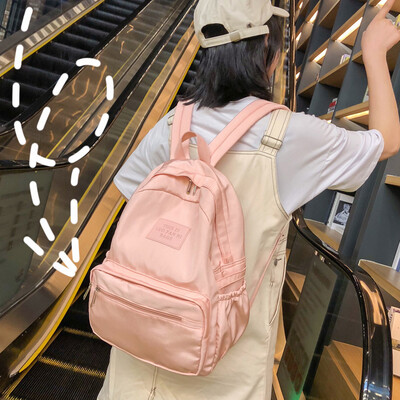 Ins wind bag female college students shoulder bag Korean high school girl simple Joker computer bag backpack
Ins wind bag female college students shoulder bag Korean high school girl simple Joker computer bag backpack