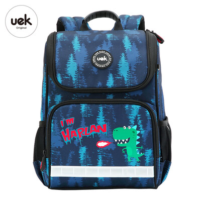 Uek bag primary school bag 6-10 years old dinosaurs Sen blue casual backpack
Uek bag primary school bag 6-10 years old dinosaurs Sen blue casual backpack