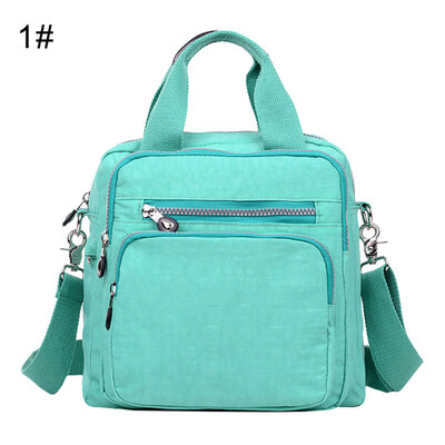 Women Waterproof Zipper Tote Handbag Nylon Shoulder Bag Outdoor Travel Backpack 
Women Waterproof Zipper Tote Handbag Nylon Shoulder Bag Outdoor Travel Backpack