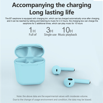 Inpods 12 TWS Stereo Wireless Headphones HD Mini Smart Bluetooth 50EDR In-Ear Headset with Mic Pick Up Automatic Pairing Handsfr
Inpods 12 TWS Stereo Wireless Headphones HD Mini Smart Bluetooth 50EDR In-Ear Headset with Mic Pick Up Automatic Pairing Handsfr