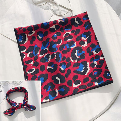 Leopard Print Wristbands Head Neck Tie Bandana Square Scarf Silk Satin Scarf Head Scarf
Leopard Print Wristbands Head Neck Tie Bandana Square Scarf Silk Satin Scarf Head Scarf