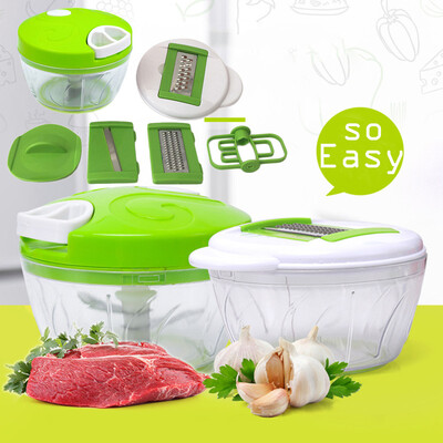 Toponeto Multi-function Salad Crusher Food Processor Manual Meat Machine Crusher Chopper
Toponeto Multi-function Salad Crusher Food Processor Manual Meat Machine Crusher Chopper