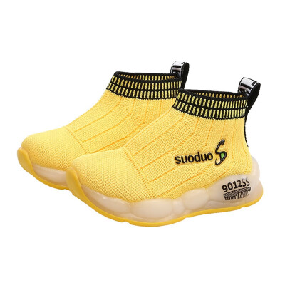 Baby Boys Girls Breathable Anti-Slip Letters Print Shoes LED Sneakers Toddler Soft Soled First Walkers
Baby Boys Girls Breathable Anti-Slip Letters Print Shoes LED Sneakers Toddler Soft Soled First Walkers