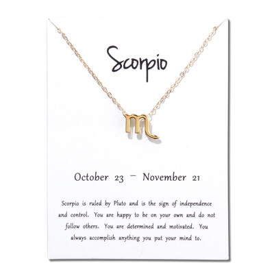 Message Card 12 Constellations Necklace Woman Jewelry 12 Zodiac Sign Tag Pendant Necklace Birthday Gifts
Message Card 12 Constellations Necklace Woman Jewelry 12 Zodiac Sign Tag Pendant Necklace Birthday Gifts