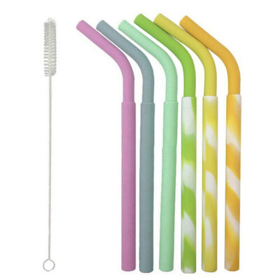 6PC Folding Reusable Straw Soft Food Grade Silicone Drinking Bent Straws Kitchen Outdoor Travel Supplies
6PC Folding Reusable Straw Soft Food Grade Silicone Drinking Bent Straws Kitchen Outdoor Travel Supplies