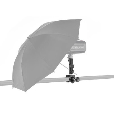 Multi-functional C-Clamp Clip Mount&Light Stand Mount Bracket with Umbrella Reflector Holder&14" to 38" Female Screw Ada
Multi-functional C-Clamp Clip Mount&Light Stand Mount Bracket with Umbrella Reflector Holder&14" to 38" Female Screw Ada