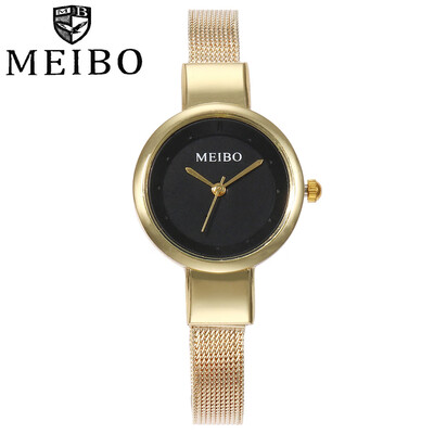 MEIBO Fashion Women Spuer Slim Silver Mesh Belt Quartz Watch Casual Ladies Stainless Steel Watch Clock Relogio Feminino 533
MEIBO Fashion Women Spuer Slim Silver Mesh Belt Quartz Watch Casual Ladies Stainless Steel Watch Clock Relogio Feminino 533