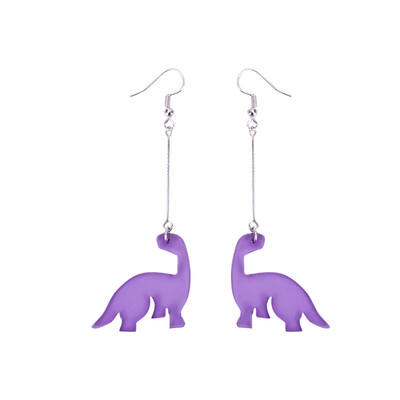 1 Pair Unique Funny Purple Dinosaur Acrylic Ear Drop Ear Studs Earrings Ornament
1 Pair Unique Funny Purple Dinosaur Acrylic Ear Drop Ear Studs Earrings Ornament