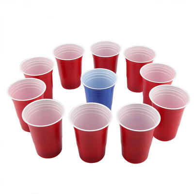 Greensen Beer Pong Set Beer Pong Drinking Game Set Beer Pong Cups-11 Cups 2 Ping-Pong Balls
Greensen Beer Pong Set Beer Pong Drinking Game Set Beer Pong Cups-11 Cups 2 Ping-Pong Balls
