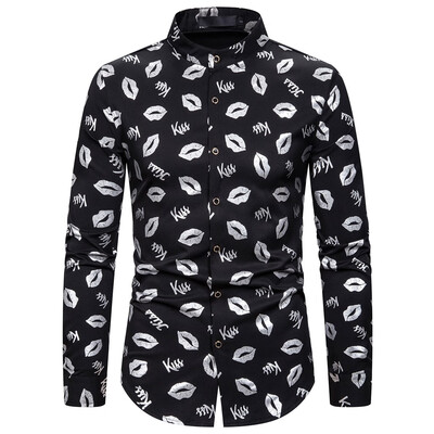 Tailored Mens Casual Turn-down Collar Long Sleeve Shirt Gentleman Printing Wedding Tops
Tailored Mens Casual Turn-down Collar Long Sleeve Shirt Gentleman Printing Wedding Tops
