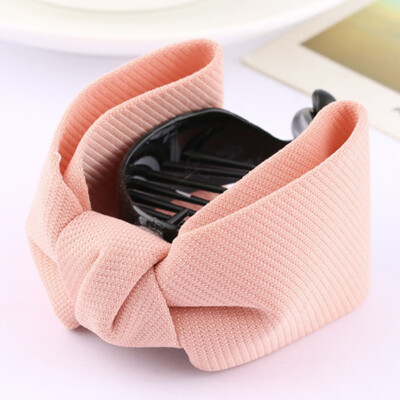 1 PC New Design Adult Hair Accessories for Women Girls Fashion Hairpin Side Banana Clip Twist Bow Gripper Tie Ponytail Clip
1 PC New Design Adult Hair Accessories for Women Girls Fashion Hairpin Side Banana Clip Twist Bow Gripper Tie Ponytail Clip