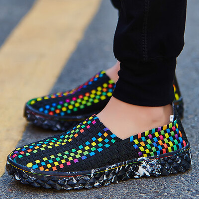 Autumn camouflage couple models hand-knitted shoes female Korean version of the tide male breathable set foot lazy sports shoes men
Autumn camouflage couple models hand-knitted shoes female Korean version of the tide male breathable set foot lazy sports shoes men