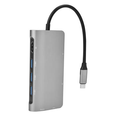 Greensen New USB TY-03 Type C Extension Docking Station HDMI Splitter Hub 8-in-1 Docking Hub Splitter
Greensen New USB TY-03 Type C Extension Docking Station HDMI Splitter Hub 8-in-1 Docking Hub Splitter