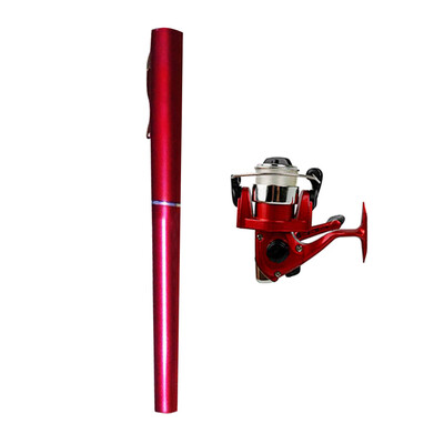 Saidsome Mini Portable Pocket Fish Pen Shape Aluminum Alloy Fishing Rod Pole Reel Outdoor fishing bait fishing lure
Saidsome Mini Portable Pocket Fish Pen Shape Aluminum Alloy Fishing Rod Pole Reel Outdoor fishing bait fishing lure