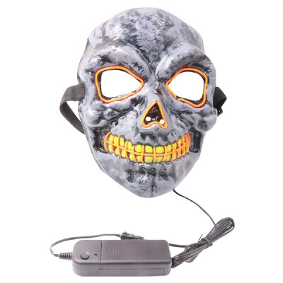 Halloween Party Mask LED Scary Flash Mask EL Line Light Mask Cosplay Mask Party Clothing Mask Supplies Multi-color Optional
Halloween Party Mask LED Scary Flash Mask EL Line Light Mask Cosplay Mask Party Clothing Mask Supplies Multi-color Optional