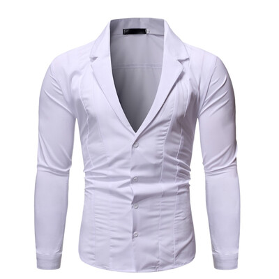 Tailored Mens New Style Simple Fashion Pure Long Sleeve Shirt Fashion Comfortable Blouse
Tailored Mens New Style Simple Fashion Pure Long Sleeve Shirt Fashion Comfortable Blouse