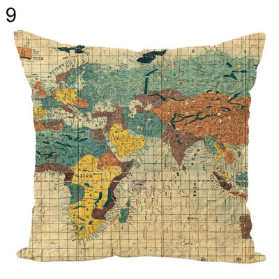 45x45cm Geography Map Throw Pillow Case Cushion Cover Sofa Bed Office Home Decor
45x45cm Geography Map Throw Pillow Case Cushion Cover Sofa Bed Office Home Decor