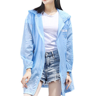 New 2019 Summer Womens Ultra-thin Breathable Quick-drying Sunscreen Jacket Sunscreen Zip Hooded Letter Print Sunscreen
New 2019 Summer Womens Ultra-thin Breathable Quick-drying Sunscreen Jacket Sunscreen Zip Hooded Letter Print Sunscreen