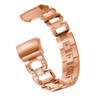 〖Follure〗D Word Metal Bracelets Replacement Adjustable Straps Crystal For Fitbit Charge 3
〖Follure〗D Word Metal Bracelets Replacement Adjustable Straps Crystal For Fitbit Charge 3