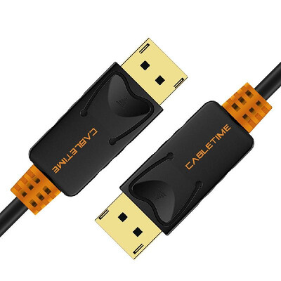 Cabletime Display Port Cable 4K 60hz DP to DP Cable Cord 12 Video Audio Cable for HDTV Projector PC
Cabletime Display Port Cable 4K 60hz DP to DP Cable Cord 12 Video Audio Cable for HDTV Projector PC