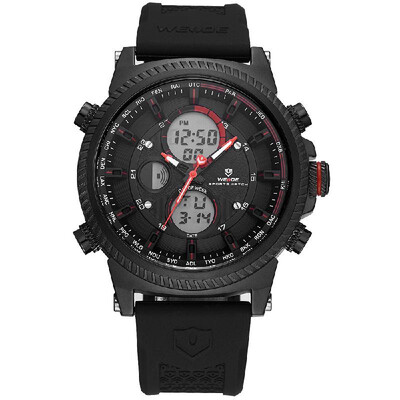 WEIDE WH6403 Quartz Digital Electronic Watch Dual Time Month Date Week Second Minute Hour Display 3ATM Waterproof Timer Business
WEIDE WH6403 Quartz Digital Electronic Watch Dual Time Month Date Week Second Minute Hour Display 3ATM Waterproof Timer Business